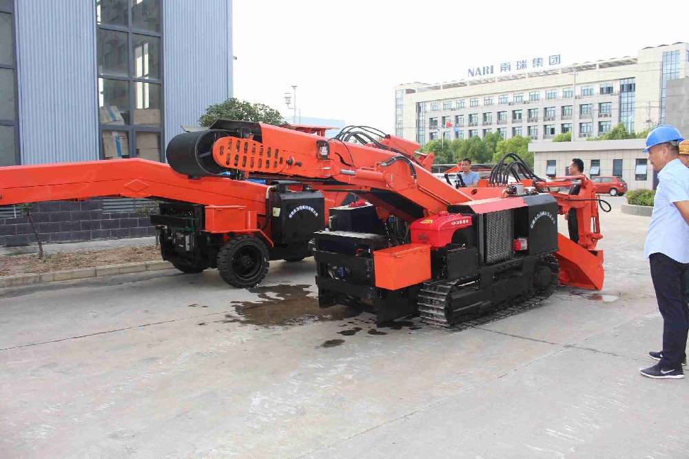 达州扒渣机加装炮头可行吗？施工效果评测
